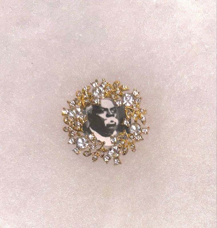  Clear Diamond Prophet Pin