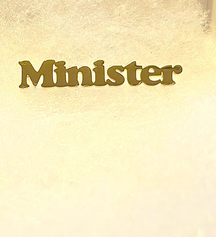 Minister Pin(Gold)