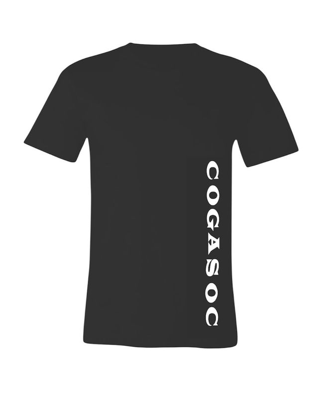 Black Cogasoc/1896 Tshirt(Front&amp;Back Design)(Unisex)