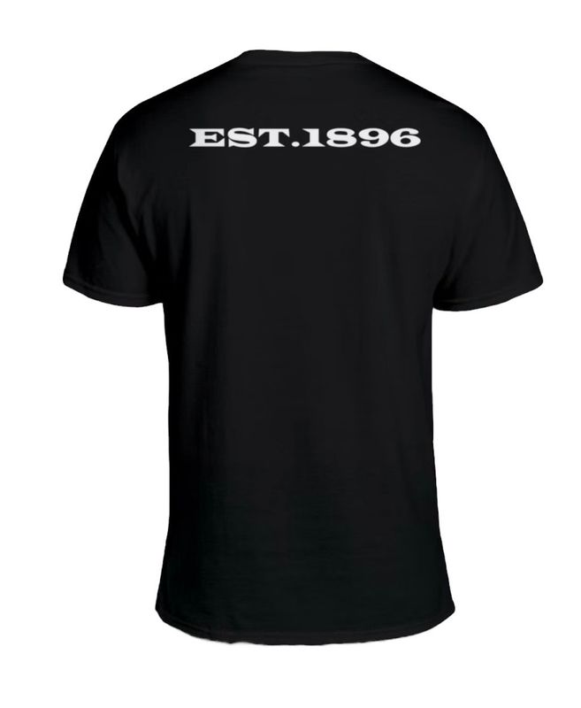 Black Cogasoc/1896 Tshirt(Front&amp;Back Design)(Unisex)