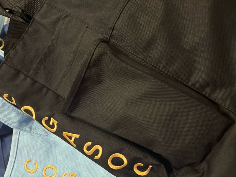 Black Cogasoc Multi Compartment Tote Bag