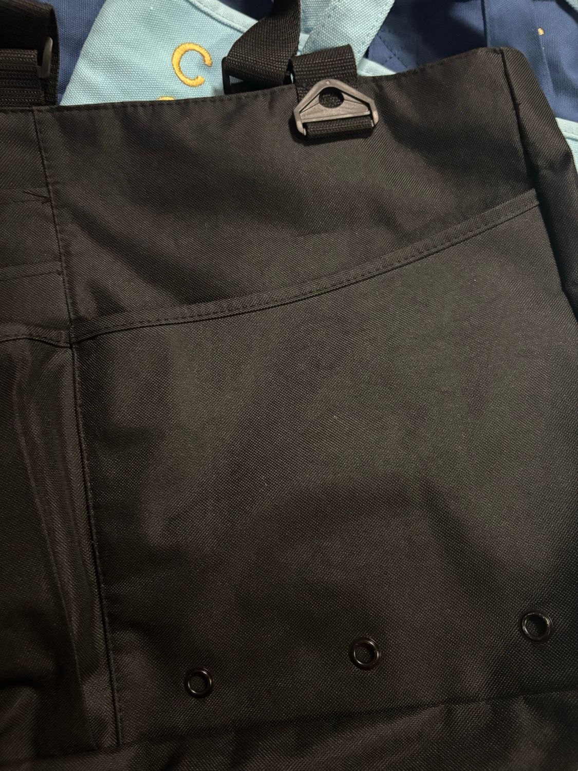 Black Cogasoc Multi Compartment Tote Bag