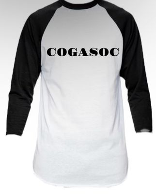 Black Cogasoc Shirt 3/4 Sleeve(Unisex)