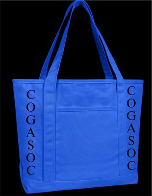 Blue Cogasoc Tote Bag