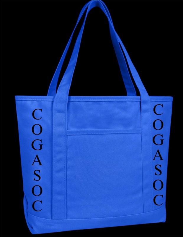 Blue Cogasoc Tote Bag