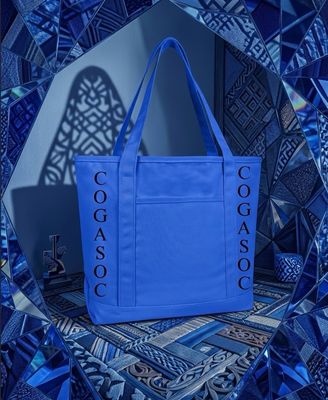 Blue Cogasoc Tote Bag