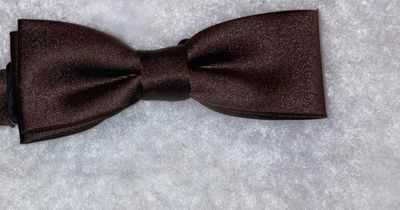 Boys Skinny Brown Tie