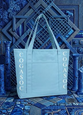 Light Blue Cogasoc Tote Bag