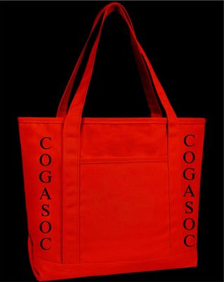 Red Cogasoc Tote Bag
