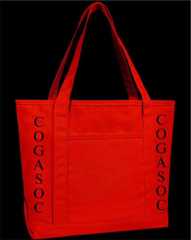 Red Cogasoc Tote Bag