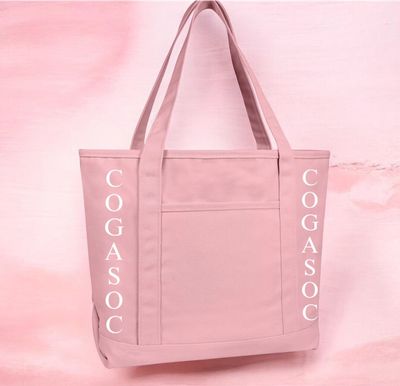 Pink Cogasoc Tote Bag