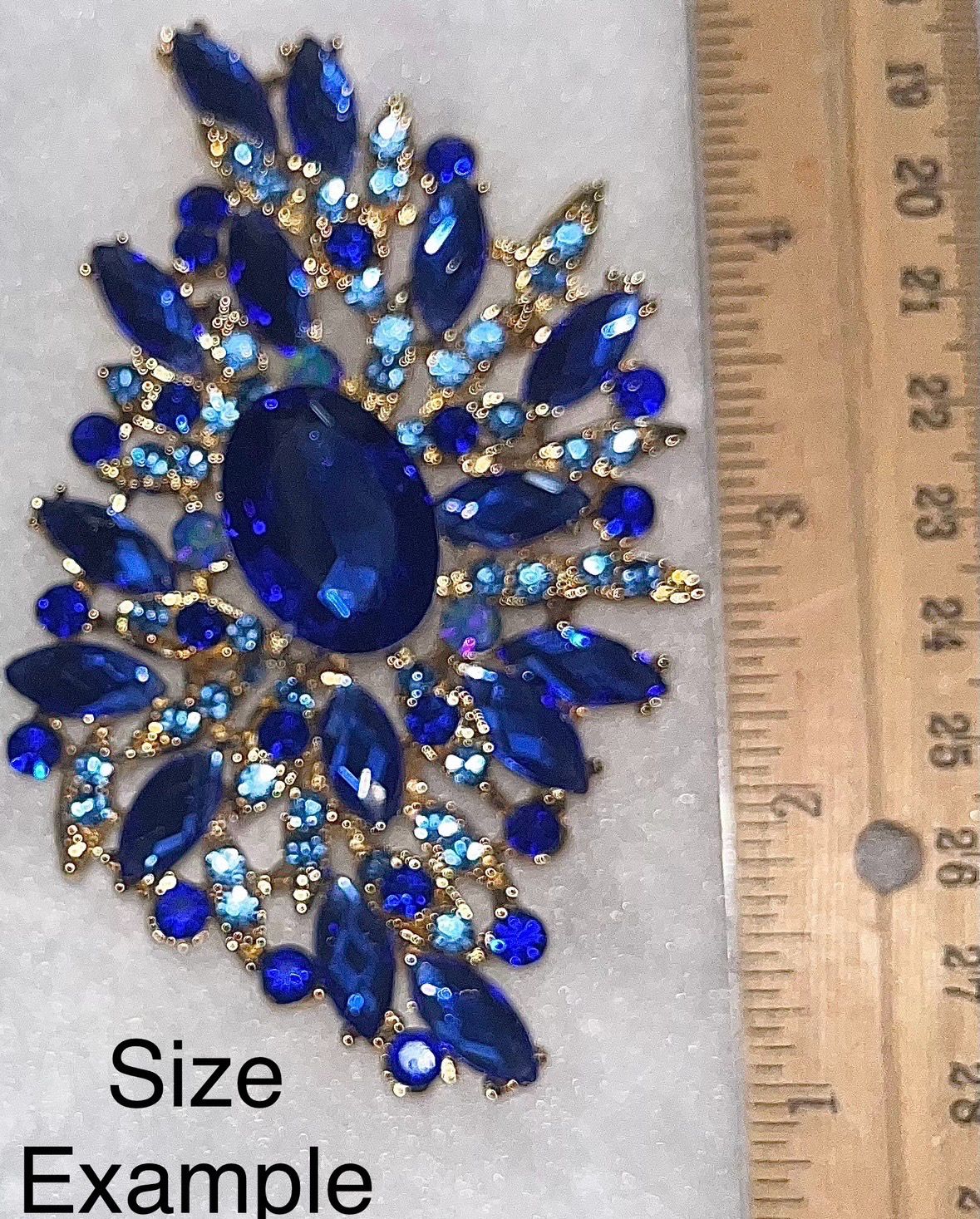 Blue Brooch