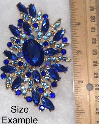 Blue Brooch