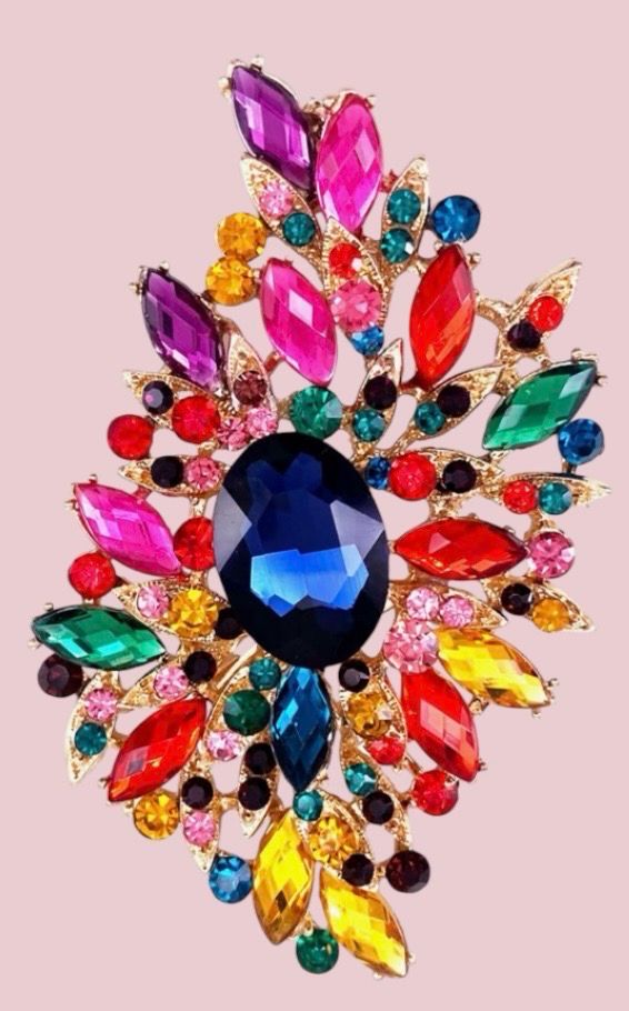 Multicolor Brooch 