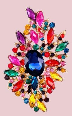 Multicolor Brooch 