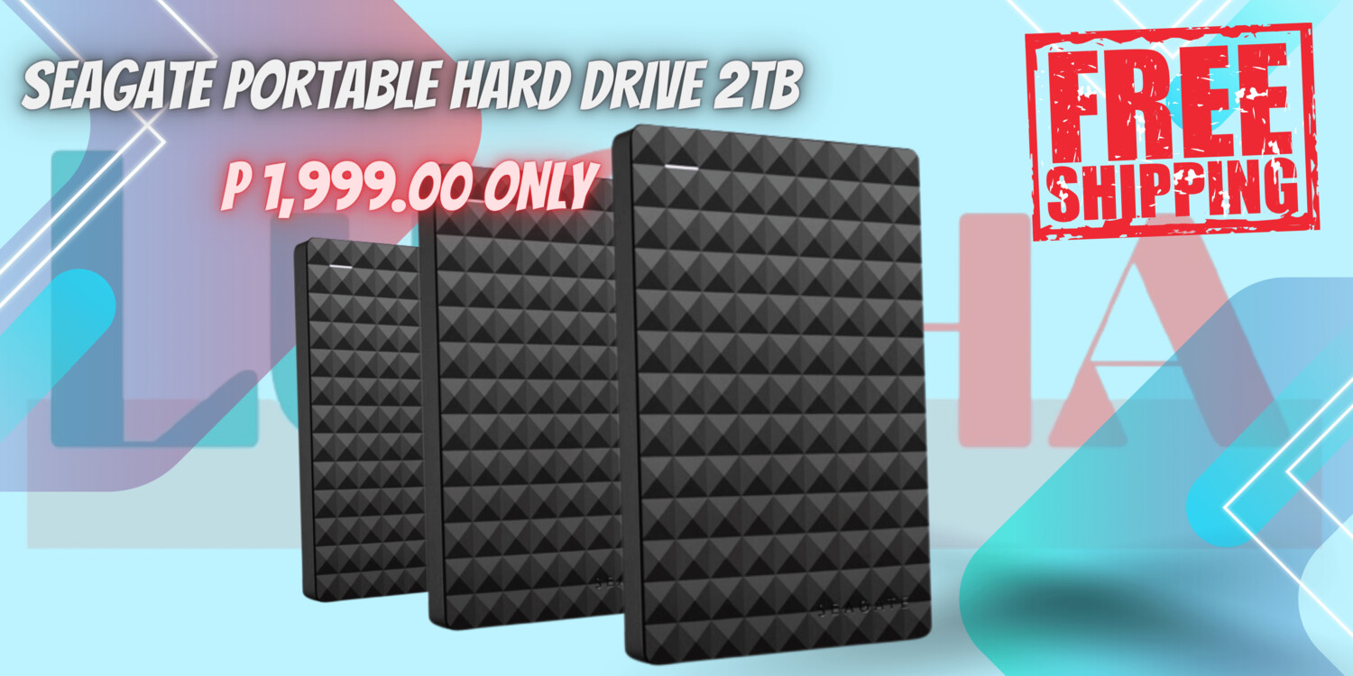 Seagate Hard Drive 2TB Portable External Hard Drive