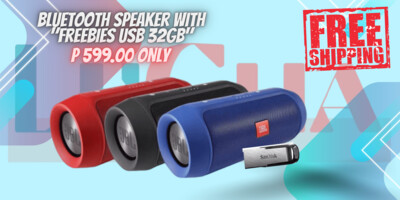 Bluetooth speaker with &quot;freebies usb 32gb&quot;