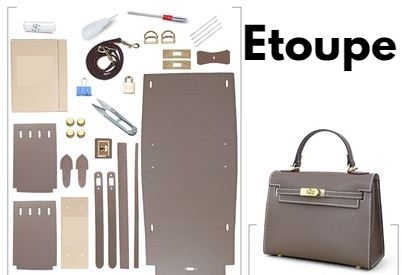 DIY Leather Kit-Advanced, How to Make a Sellier Birkin Inspired Bag