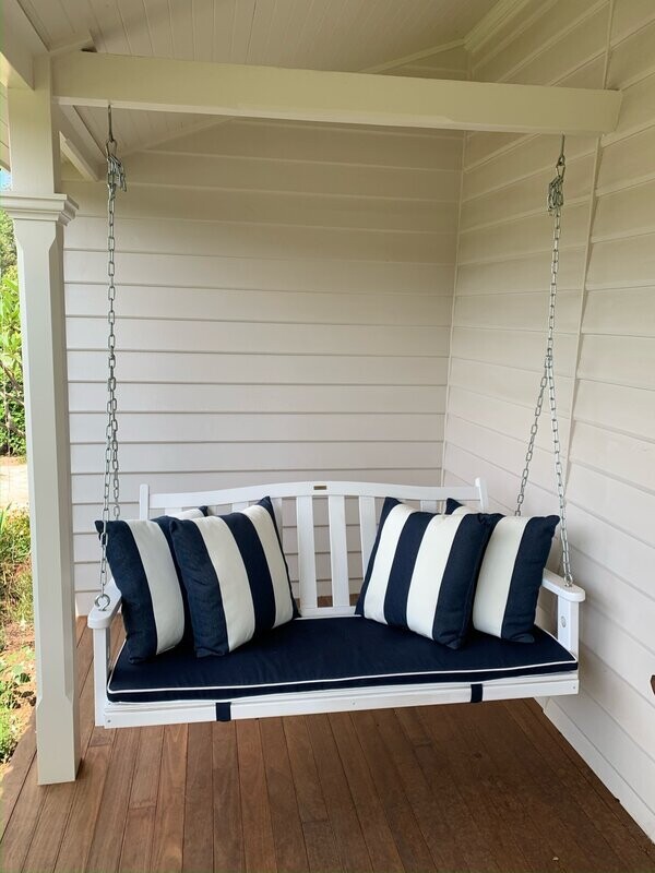 American Porch Swing  White 5ft