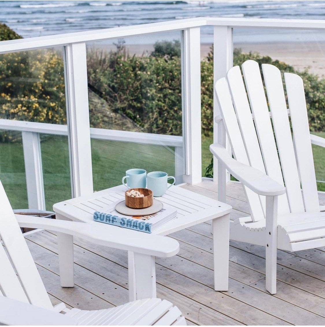 Classic Deck Chair White