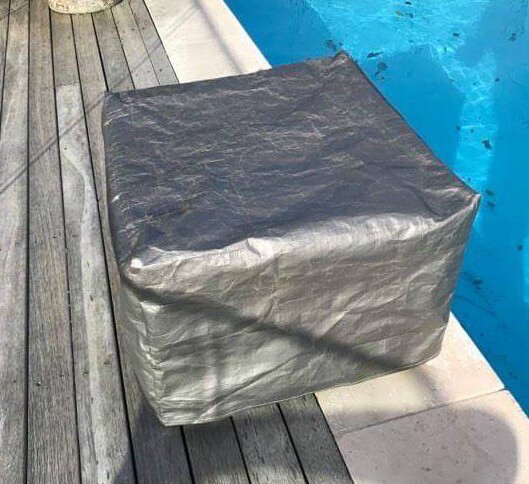 Table Cover Black or Silver