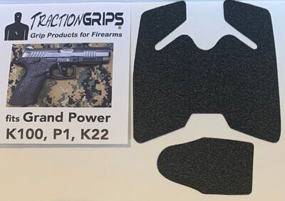 Traction Grips Grand Power K22 Textured Grip - Rubberised