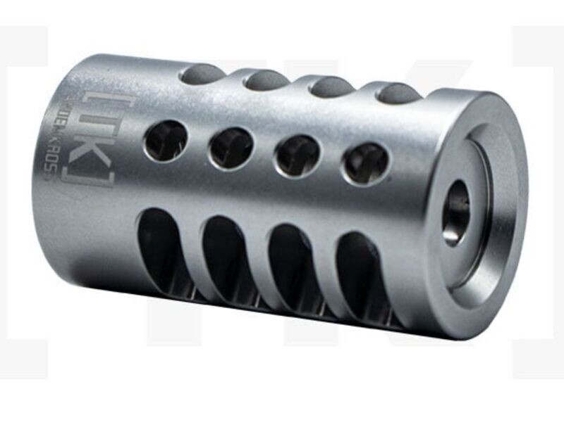 TANDEMKROSS Game Changer Compensator/muzzle brake for .22LR Silver only