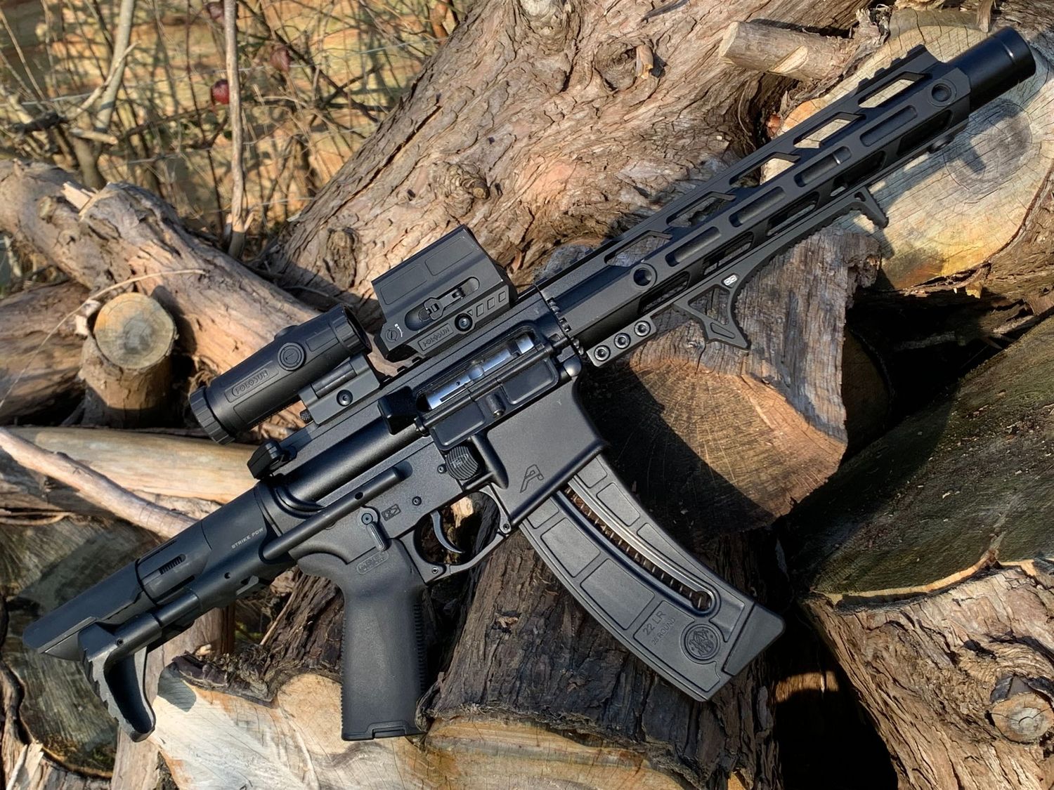 Aero Precision - Bore Buddy - MAPS-AP22 .22LR AR15 Rifle - fully upgraded