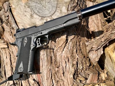 Walther 1911 Gold Cup .22lr Long Barrelled Pistol