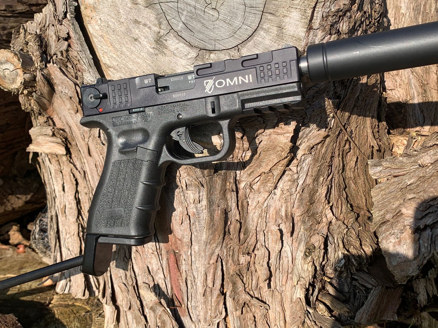 ISSC OMNI .22 Long Barrelled Pistol