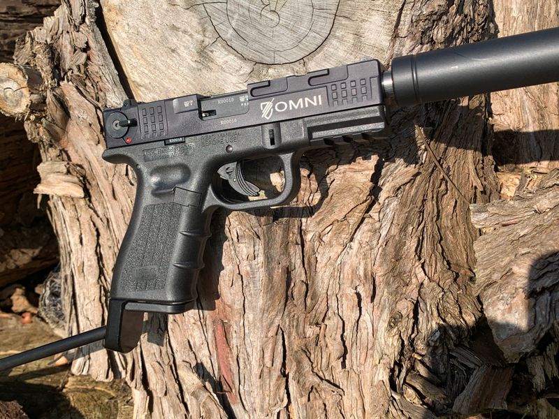 ISSC OMNI .22 Long Barrelled Pistol