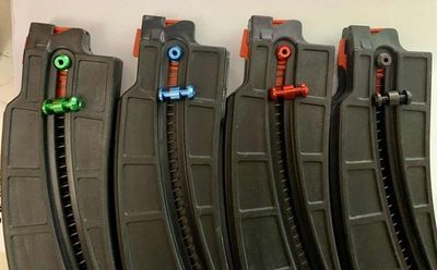 Smith & Wesson M&P Magazine Custom CNC Loading Button by Raven Eye Customs