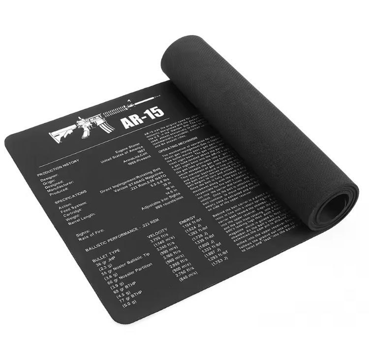 AR-15 Cleaning Mat/Armorer’s Bench Mat (915 × 305 × 3 mm) AR-15 Cleaning Mat/Armorer’s Bench Mat (915 × 305 × 3 mm)