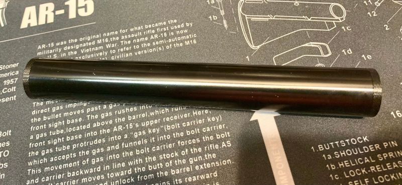 Walther PPQ & Colt 1911 Gold Cup Faux Suppressor Barrel Shroud