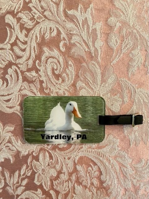 Luggage Tag, Pekin Duck, Yardley, PA