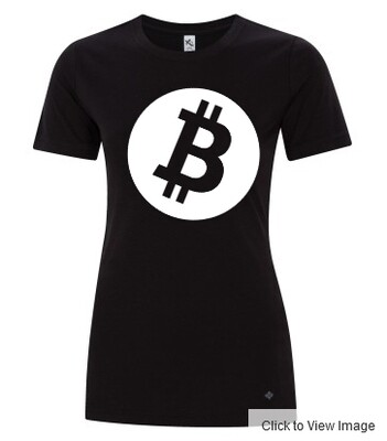 Bitcoin T-shirt Ladies