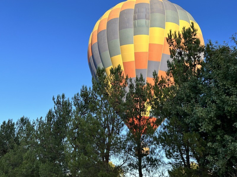 Gift Certificate for our Sunrise Hot Air Balloon flight for 2 people.