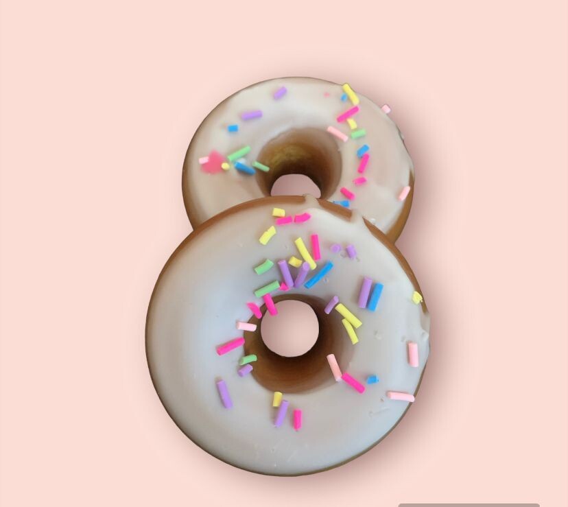 Sugar cookie donuts