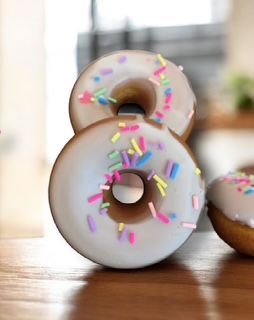 Sugar cookie donuts
