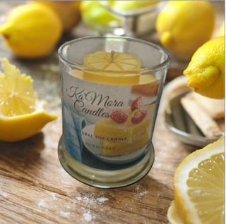 Lemon pound cake Candle