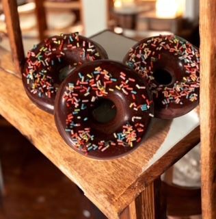 Chocolate Fudge With Sprinkles