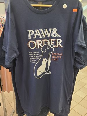 Paw &amp; Order - AS - AXXL, Size: L, Color: Navy Blue