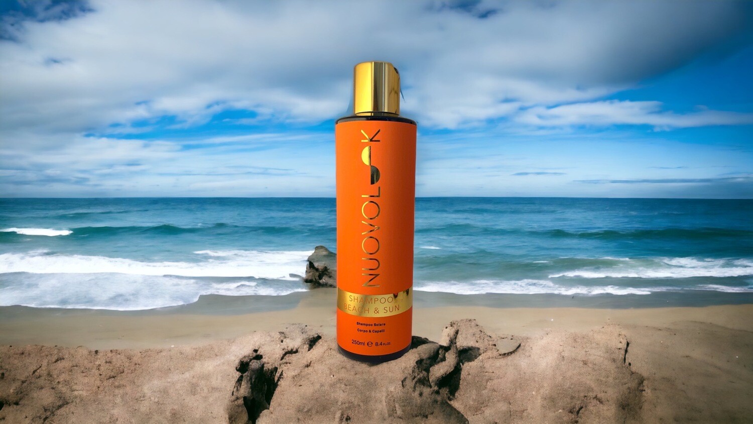 001. SHAMPOO SOLARE CORPO &amp; CAPELLI 250ML (NEW LOOK)