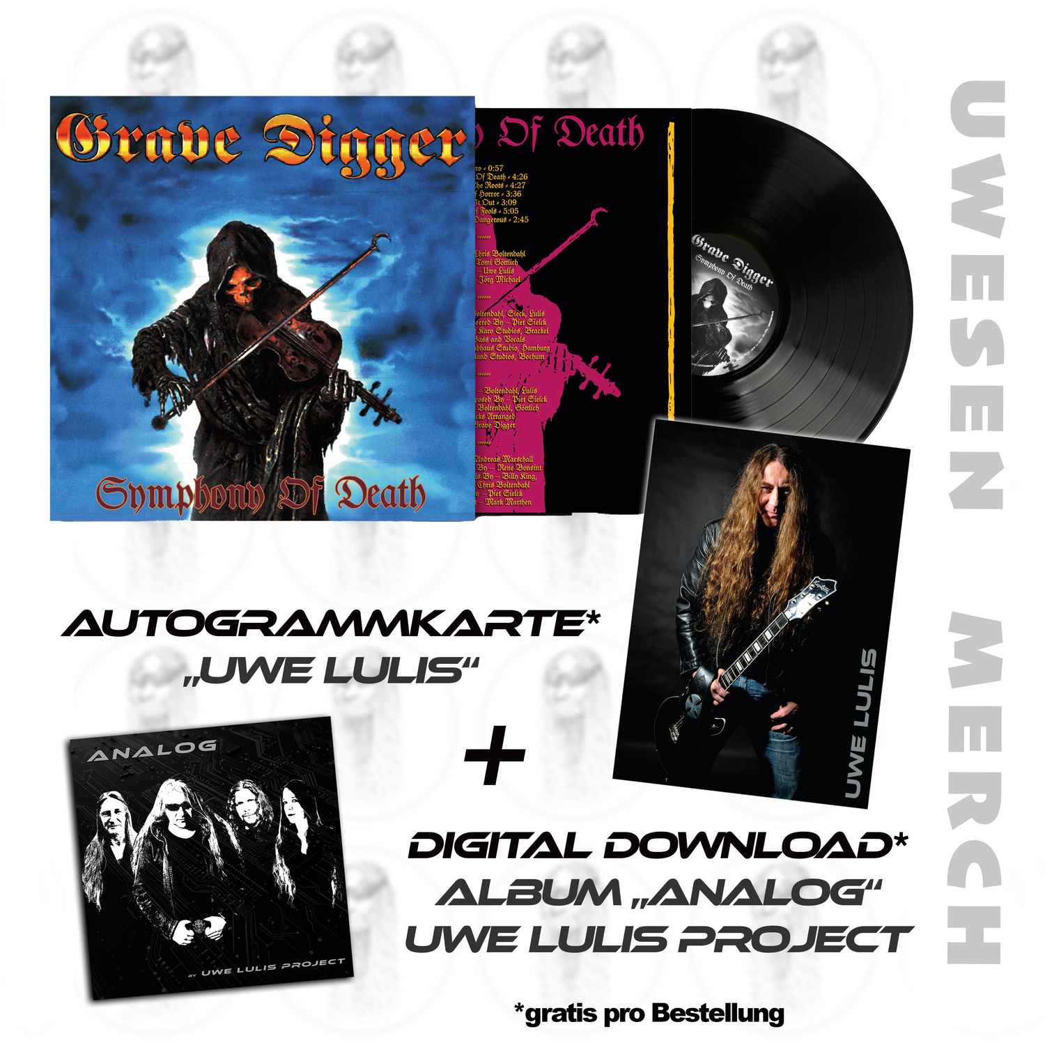 Grave Digger - Album "Symphony of Death" (LP)