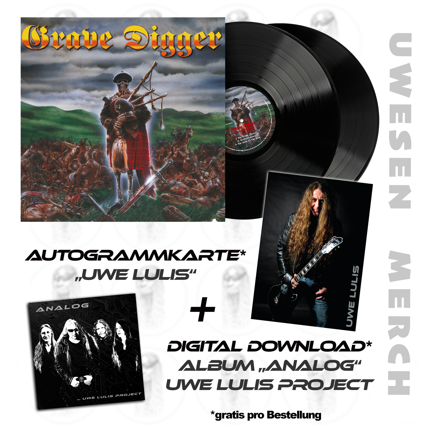 Grave Digger - Album "Tunes of War" (2LP)