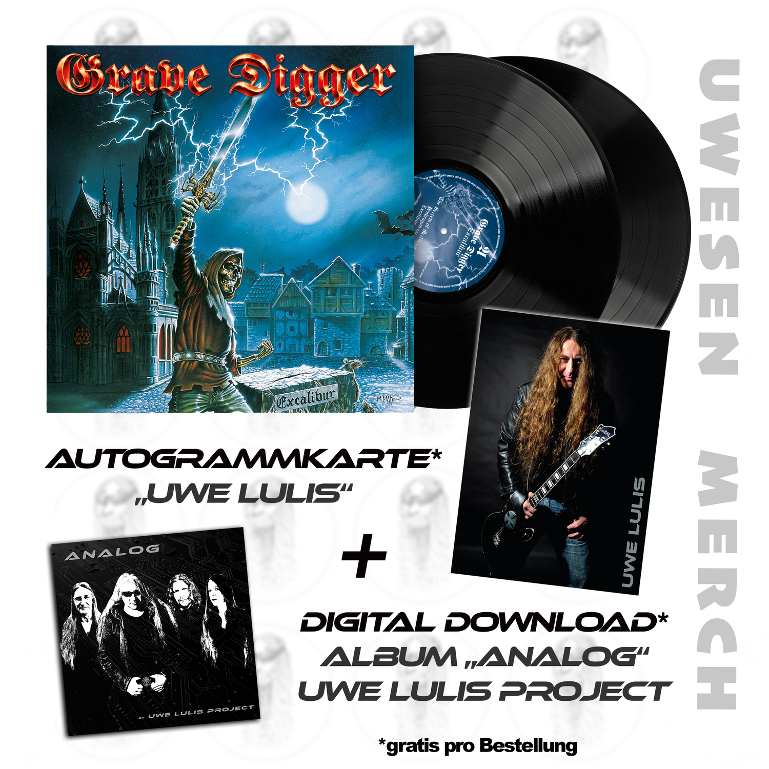 Grave Digger - Album Grave Digger - Album "Excalibur" (2LP)