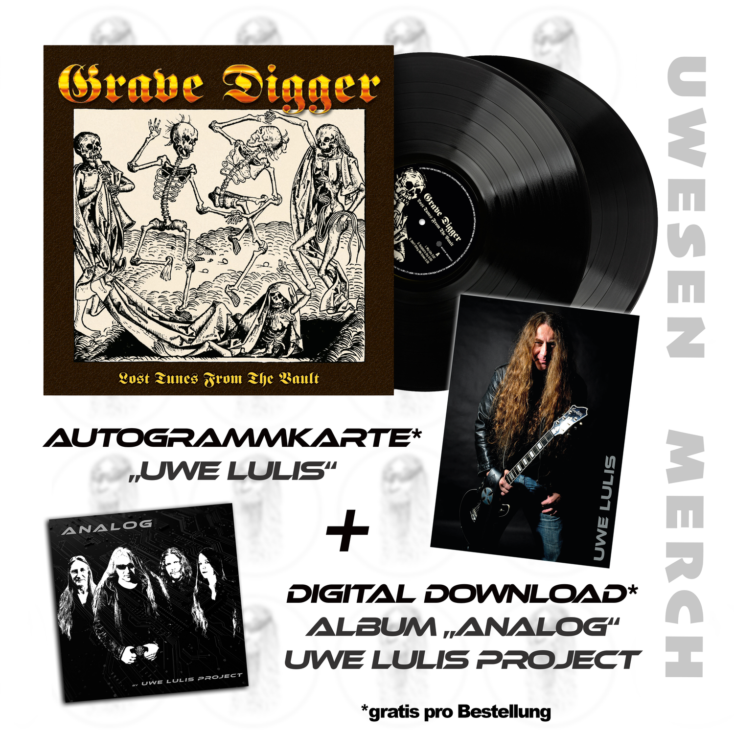 Grave Digger - Album "Lost Tunes from the Vault " (2LP)