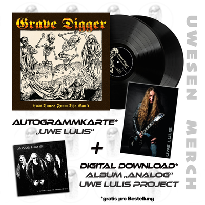Grave Digger - Album "Lost Tunes from the Vault " (2LP)