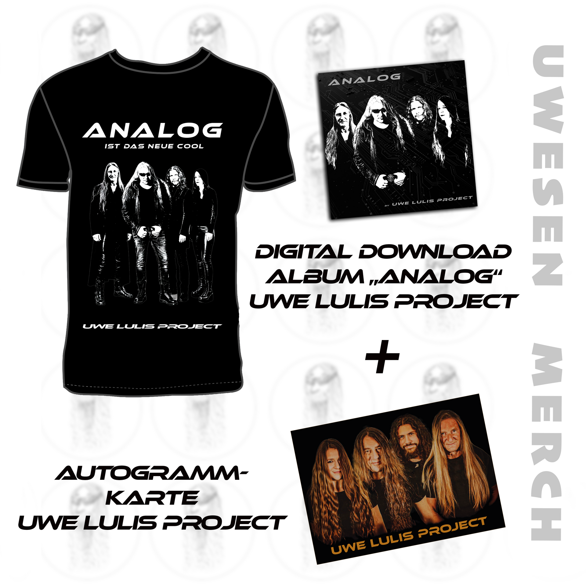 Uwe Lulis Project - Premium Bandshirt ANALOG