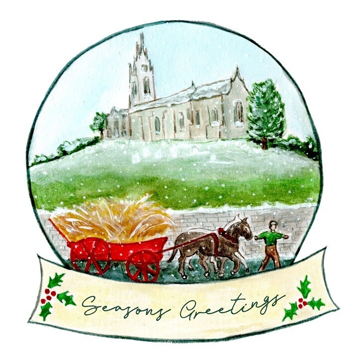 &#39;Snow in Sutton&#39; Christmas Card